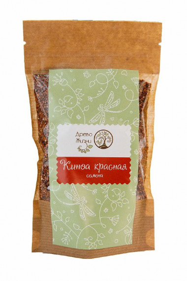 Крупа киноа красная 200гр, Древо жизни — 65fit