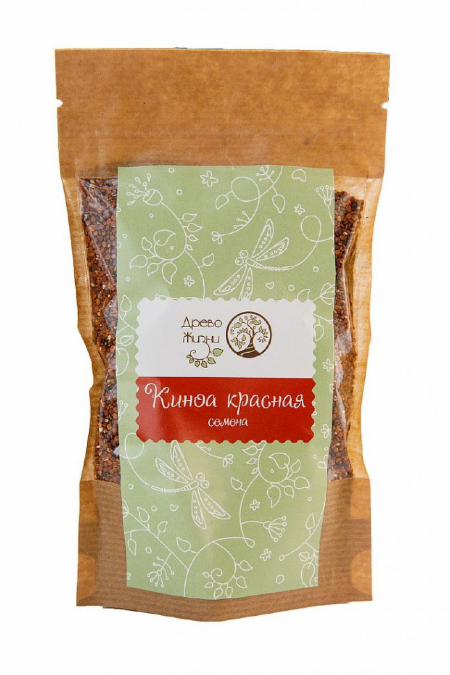 Крупа киноа красная 200гр, Древо жизни фото 1 — 65fit