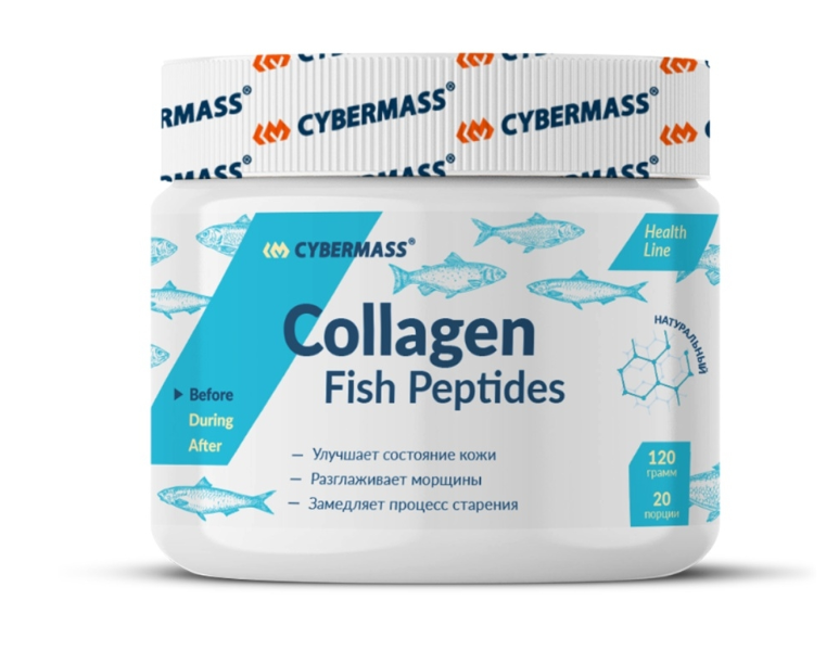 #Cybermass Collagen Fish 120g фото 1 — 65fit