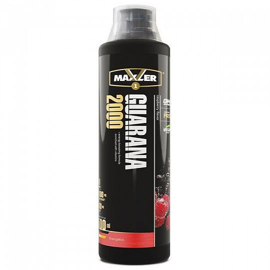 #MAXLER Guarana 2000 500ml Raspberry фото 1 — 65fit