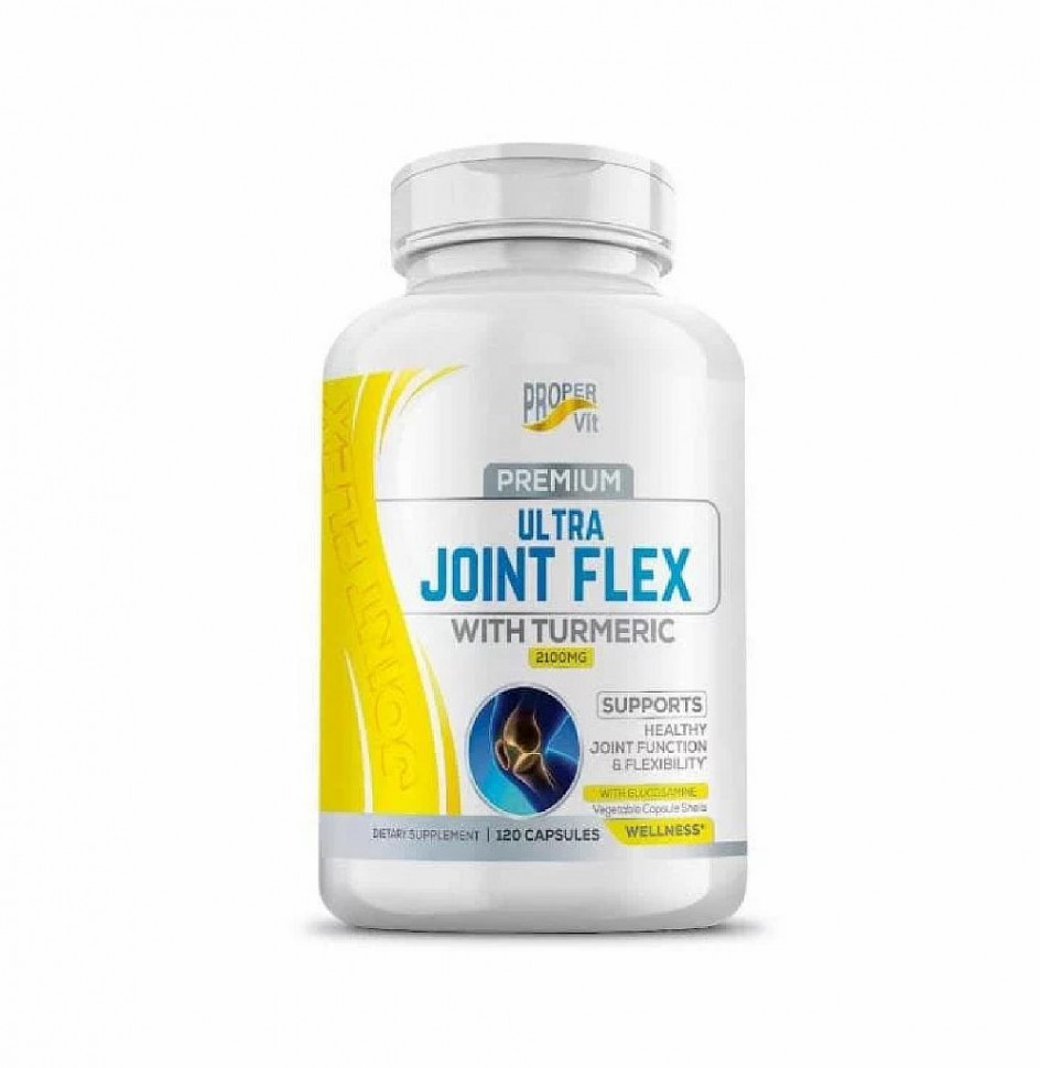 #PROPER VIT Ultra Joint Flex +Turmeric 2100mg  120cap фото 1 — 65fit