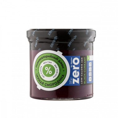 Mr.Djemius ZERO Джем низкокалорийный &quot;Черная Смородина&quot; 270г — 65fit