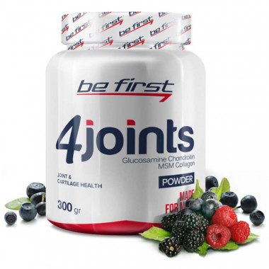 4joints powder лесные ягоды 300гр, BE FIRST — 65fit