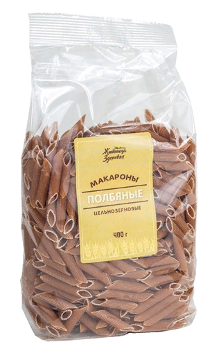 ЖИТНИЦА ЗДОРОВЬЯ Макароны полбяные &quot;Перья&quot; 400г — 65fit