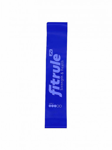 FITRULE Фитнес резинка для ног (8 кг, синяя) — 65fit