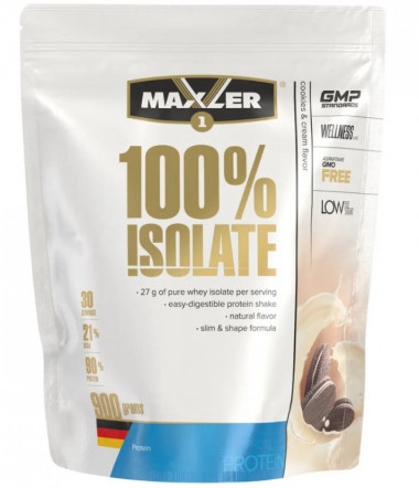 #MAXLER Isolate 900g Печенье крем — 65fit