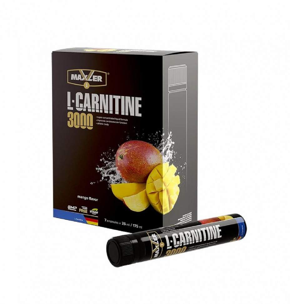 #Maxler L-CARNITINE 3000 1 amp Mango фото 1 — 65fit