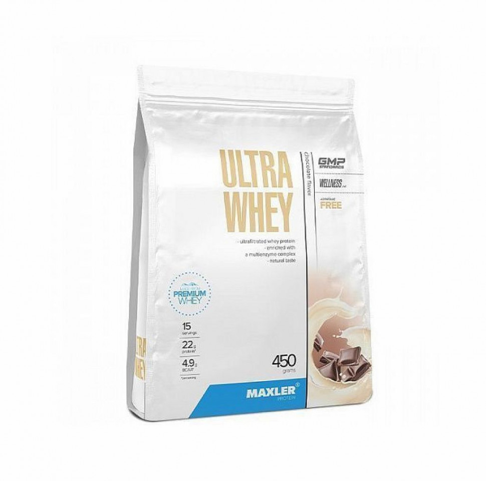 #Maxler Ultra Whey 450 Шоколад фото 1 — 65fit