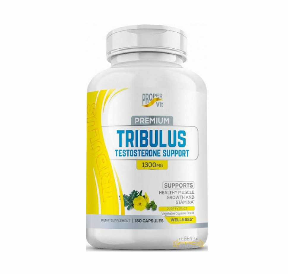 #PROPER VIT Tribulus Testosterone Support 1300mg 180caps фото 1 — 65fit