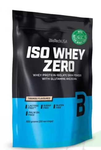 #BioTech Iso Whey Zero lactose free 500g (Тирамису) — 65fit