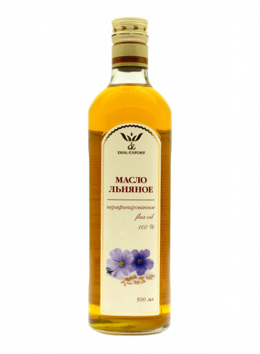 DIAL-EXPORT Масло Льняное 500мл — 65fit