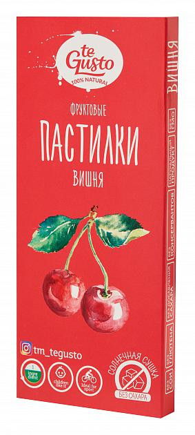 te Gusto Пастилки фруктовые &quot;Вишня&quot; 40г — 65fit