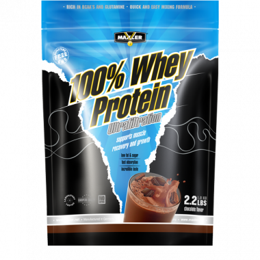 Whey Protein Ultrafiltration Chocolate 1000g, Maxler — 65fit