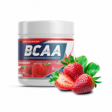 GeneticLab Аминокислоты BCAA 2:1:1 Клубника 250g. — 65fit