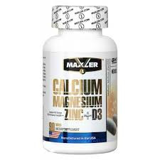 MAXLER Calcium Zinc Magnesium + D3 90 tabs — 65fit