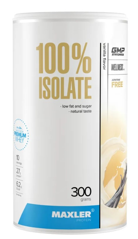 #MAXLER Isolate 300g Ваниль фото 1 — 65fit
