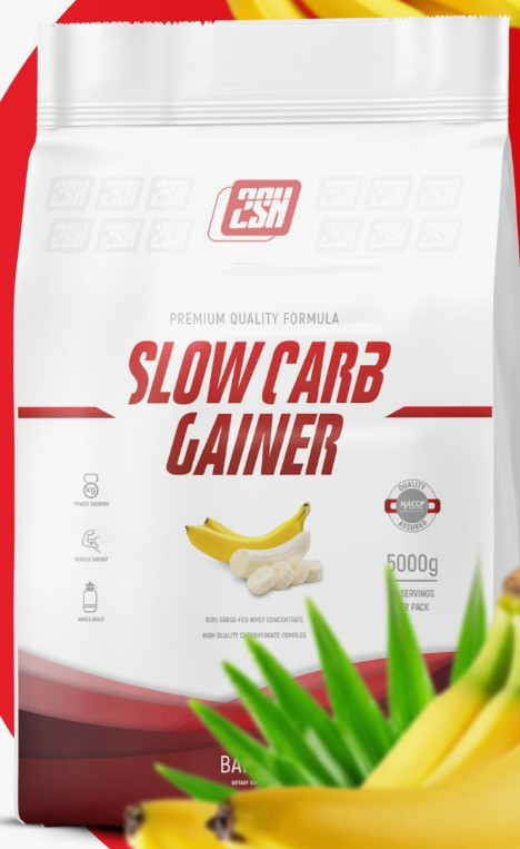#2SN Slow Carb Gainer 1000g Банан фото 1 — 65fit