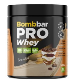 BOMBBAR Концентрат сухой для приготовления напитка. Коктейль &quot;Тирамису&quot; 450г — 65fit