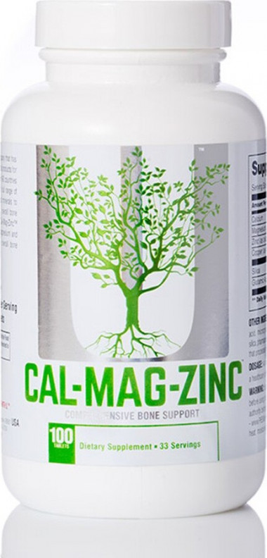 UNIVERSAL Минералы Кальциум Цинк Магнезиум 100 таблеток — 65fit