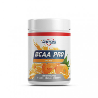 #GeneticLab БЦАА PRO 500g.(Апельсин) — 65fit