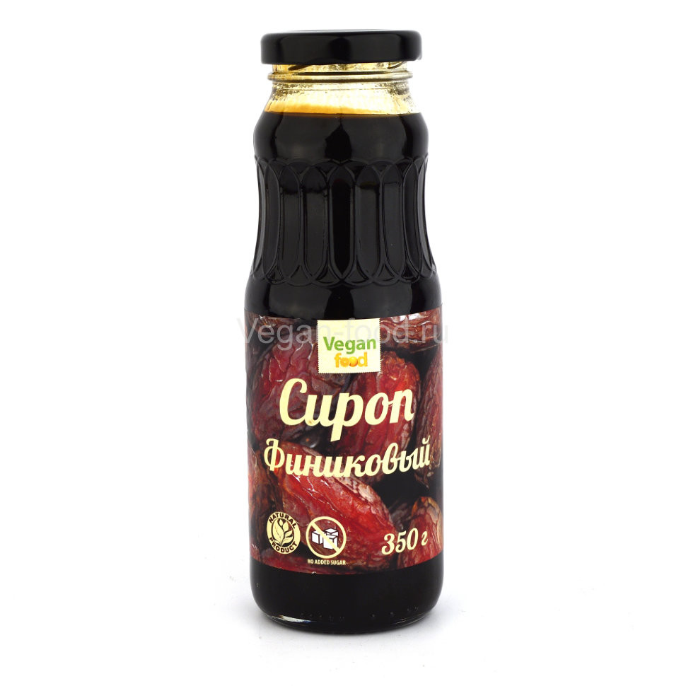 VEGAN FOOD Финиковый сироп 350г фото 1 — 65fit