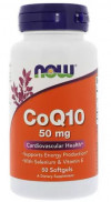 #NOW CoQ10 50 mg  Vitamin E 50 caps фото 2 — 65fit