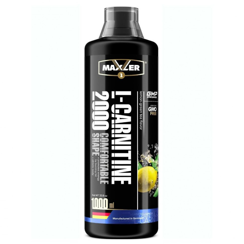 #Maxler L-CARNITINE 1000mpl Лимон-Зеленый чай фото 1 — 65fit