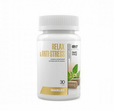 #MAXLER Relax&amp; Anti-stress complex 30caps — 65fit