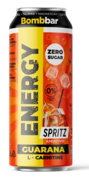 АКЦИЯ 6+1** Bombbar Напиток б/а "L-Карнитин с гуараной" Спритц Аперитиво ЖБ 0,5/12 фото 1 — 65fit