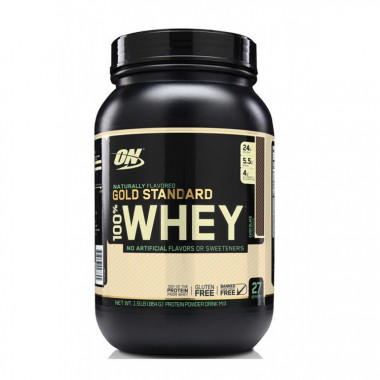 ON GOLD STANDARD 100% WHEY Протеин Gluten Free 1.9 lb (864г) — 65fit