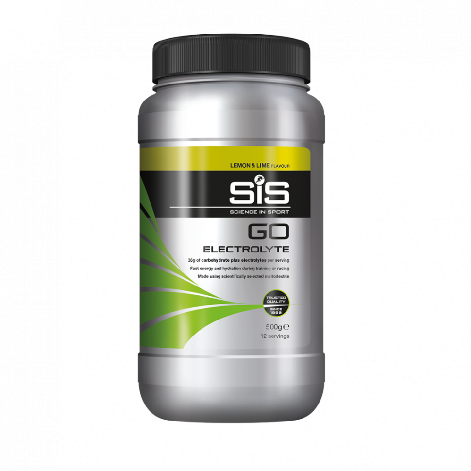SIS GO Electrolyte Powder Лимон и лайм 500г фото 1 — 65fit