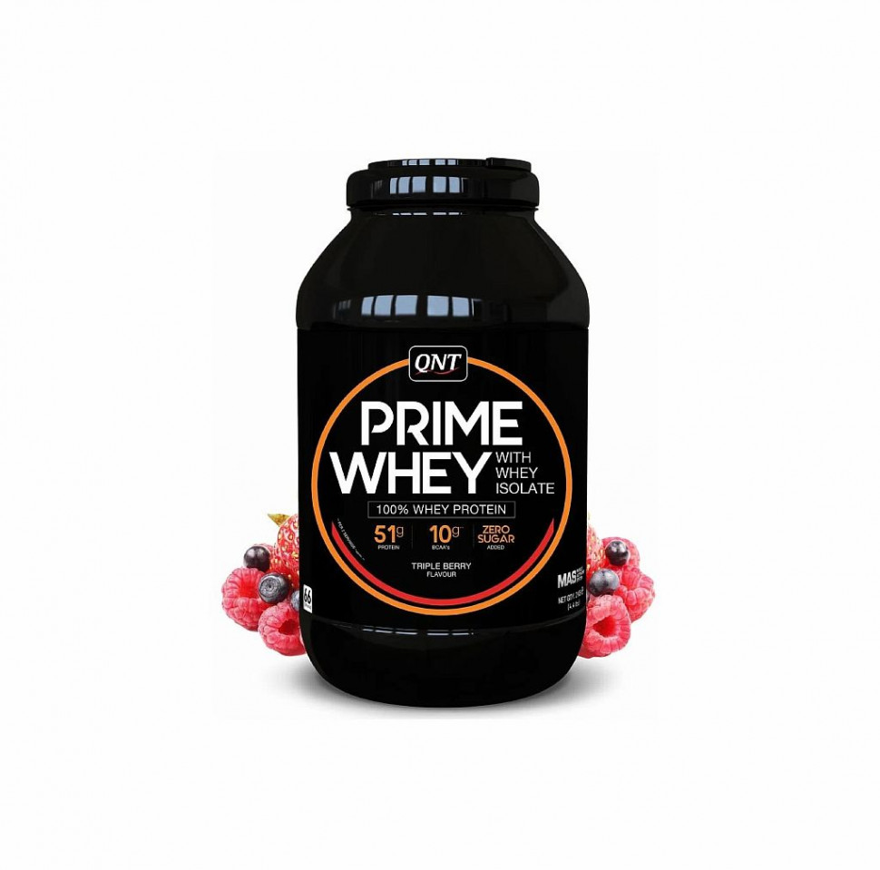 #QNT Prime Whey 908g  Тройная ягода фото 1 — 65fit