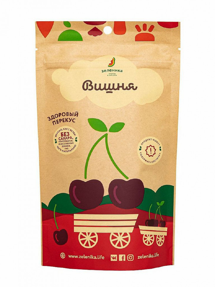 Здоровый ягодный перекус из вишни 25гр фото 1 — 65fit