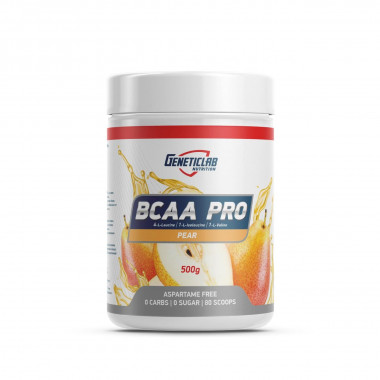 GeneticLab БЦАА PRO 500g.(Груша) — 65fit