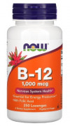 #NOW Vitamin B-12 1000mcg 250 пастилок фото 2 — 65fit