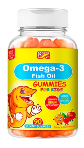 #PROPER VIT for Kids Omega 3 Fish Oil 90 Yummy Gummies фото 1 — 65fit