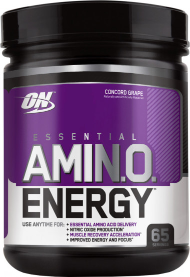 Essential Amino Energy Concord Grape 585g, Optimum Nutrition — 65fit