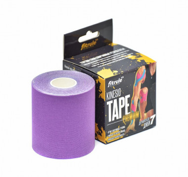 #FITRULE TAPE PREMIUM 7,5см х5м Фиолетовый — 65fit