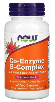 #NOW Co-Enzyme B-complex 60 Capsules фото 1 — 65fit