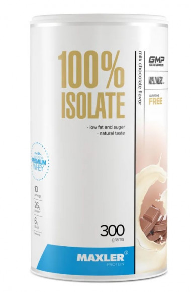 #MAXLER Isolate 300g Молочный шоколад — 65fit