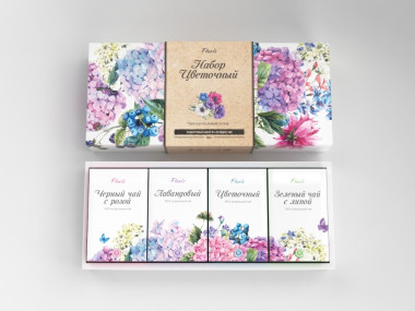 FLORIS Набор Подарочный &quot;Цветочный&quot; 220г — 65fit