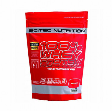 #SCITEC NUTRITION  Whey Protein Prof Клубника 500гр — 65fit