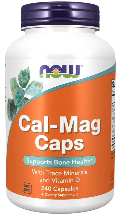 NOW Cal-Mag 240 Capsules фото 1 — 65fit