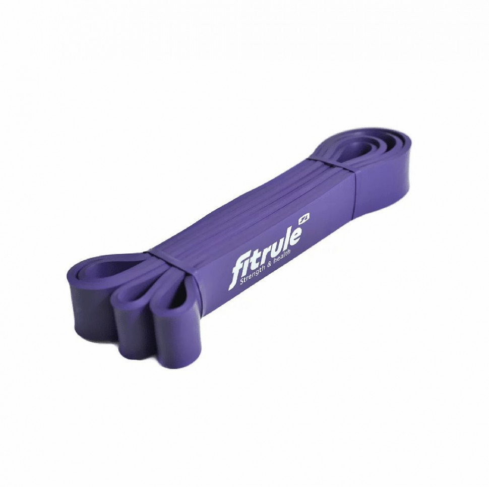 #FITRULE Фитнес резинка (эспандер) (30 кг, фиолетовая) фото 1 — 65fit