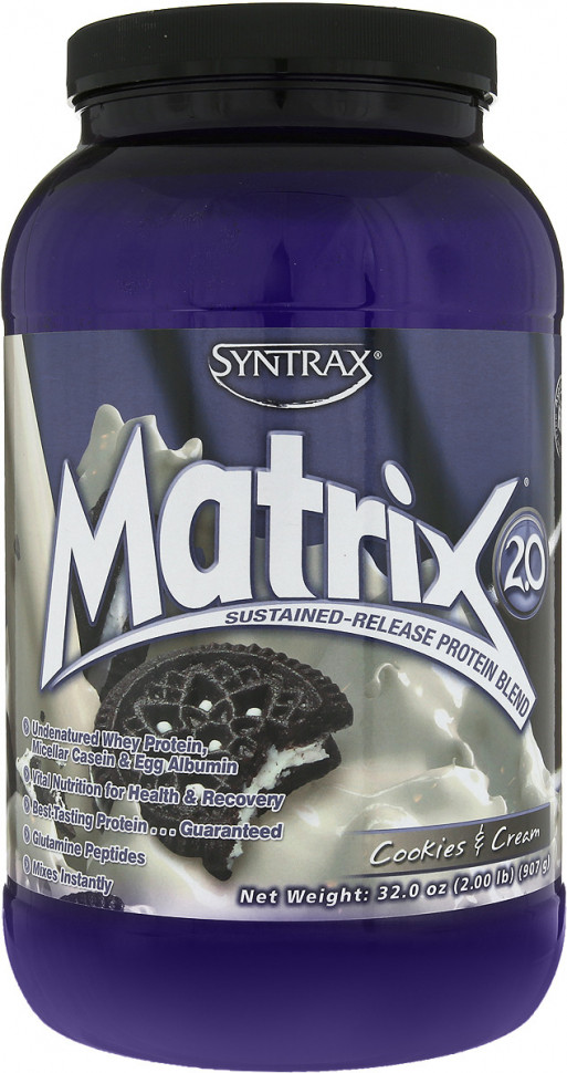 Matrix 2,0 печенье-арахис 907g, Syntrax фото 1 — 65fit