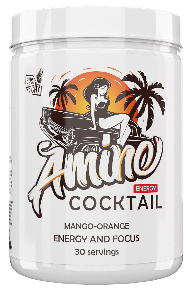 Amino Coctail Mango-Orange 360гр, Busta Cap фото 1 — 65fit