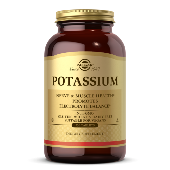SOLGAR Potassium 250 Tablets фото 1 — 65fit