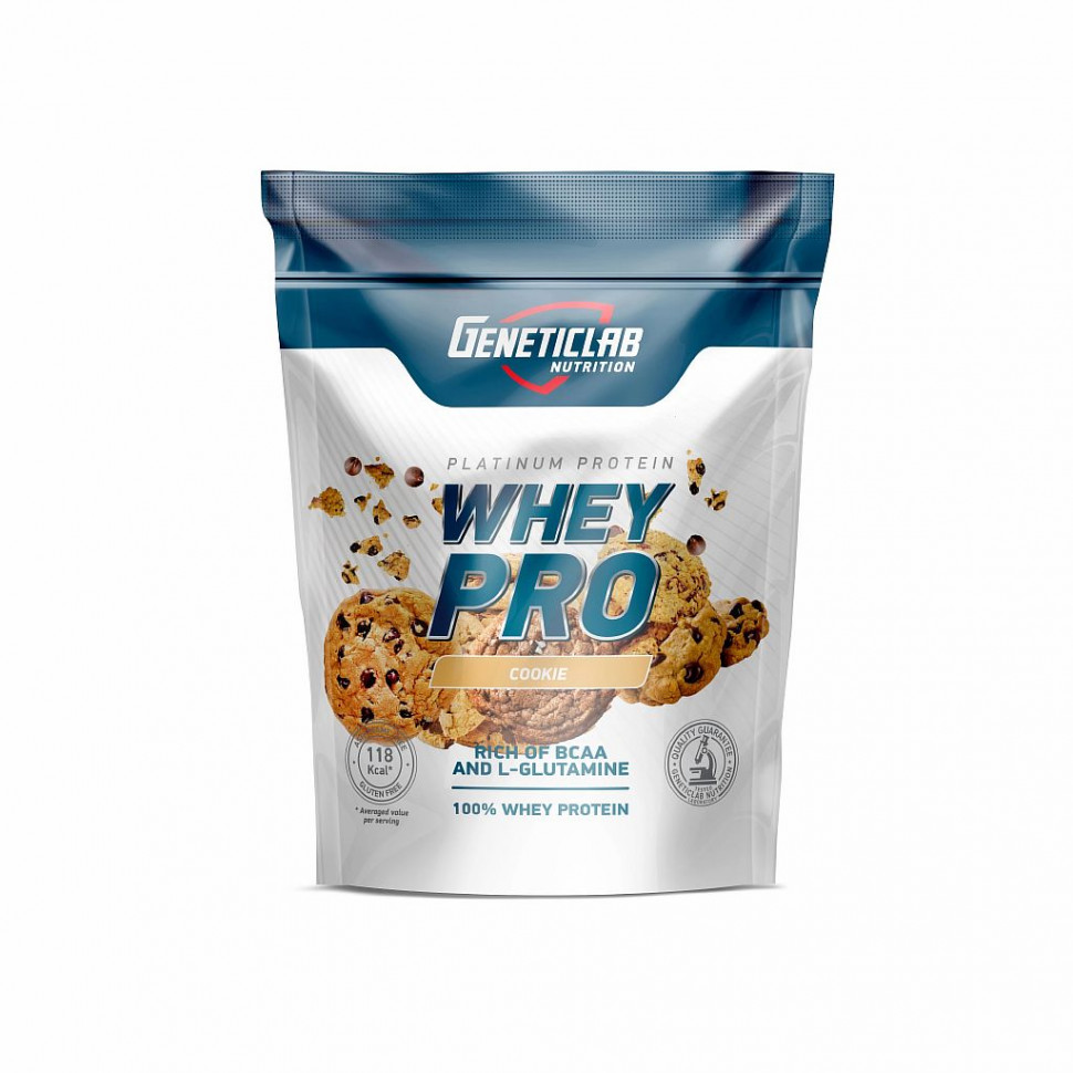 GeneticLab WHEY PRO Печенье 1000g фото 1 — 65fit