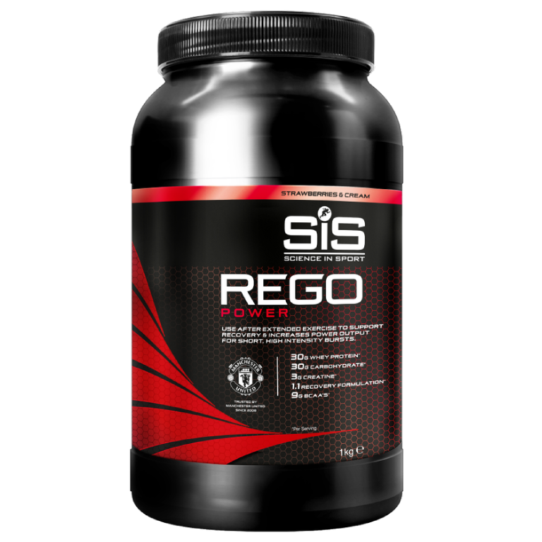 SIS REGO Power Напиток для восстановления Клубника со сливками 1кг фото 1 — 65fit