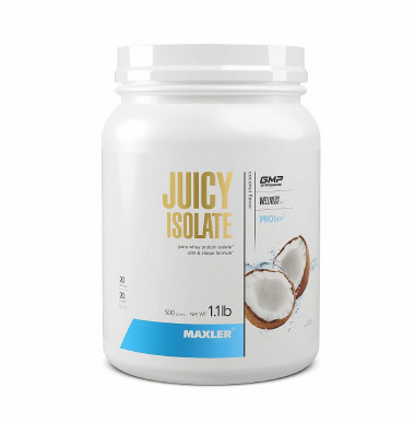 #MAXLER Juicy Isolate 1lb Coconut — 65fit